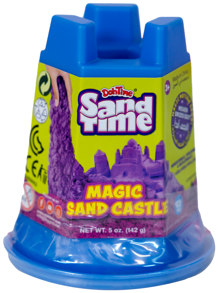 Sandtime Magic Sand Castle 5oz - Assorted Colours