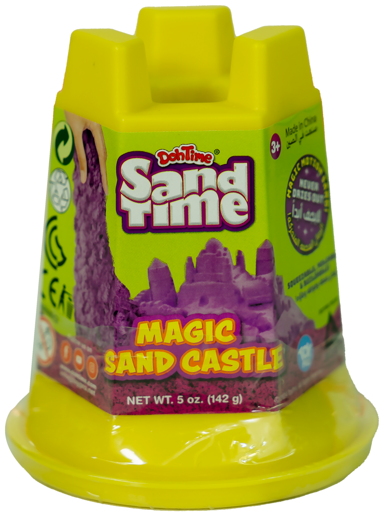 Sandtime Magic Sand Castle 5oz - Assorted Colours