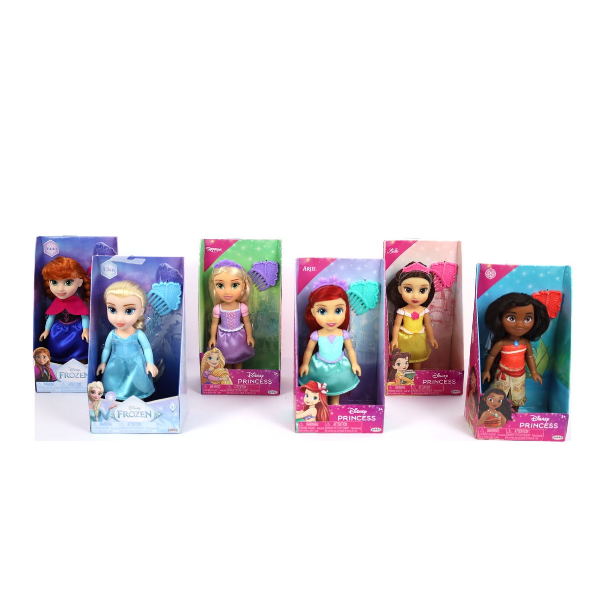 Disney Princess Petite Fashion Dolls with Comb 6 Inch Assortment - Sold per piece (Random selection)
