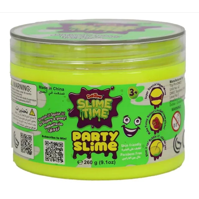 Slimetime Party Slime 260g Assorted - Sold per piece (Random Selection)