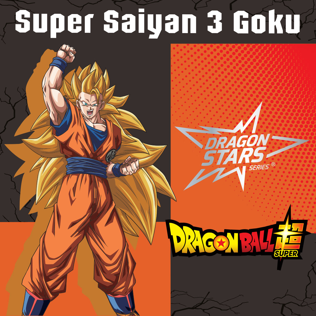 Dragonball Stars Super Saiyan 3 Goku Action Figure 6.5 - Inch