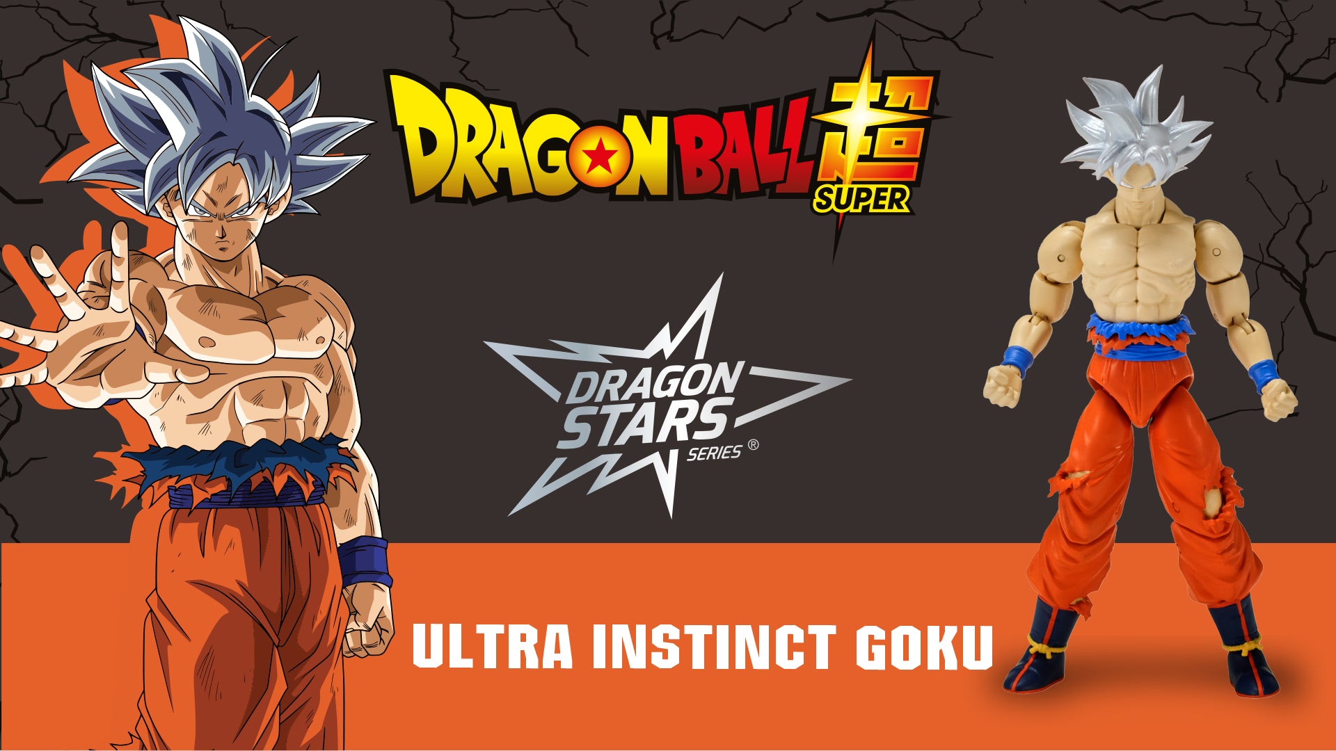 Dragonball Star Ultra Instinct Goku Action Figures  6.5 - Inches