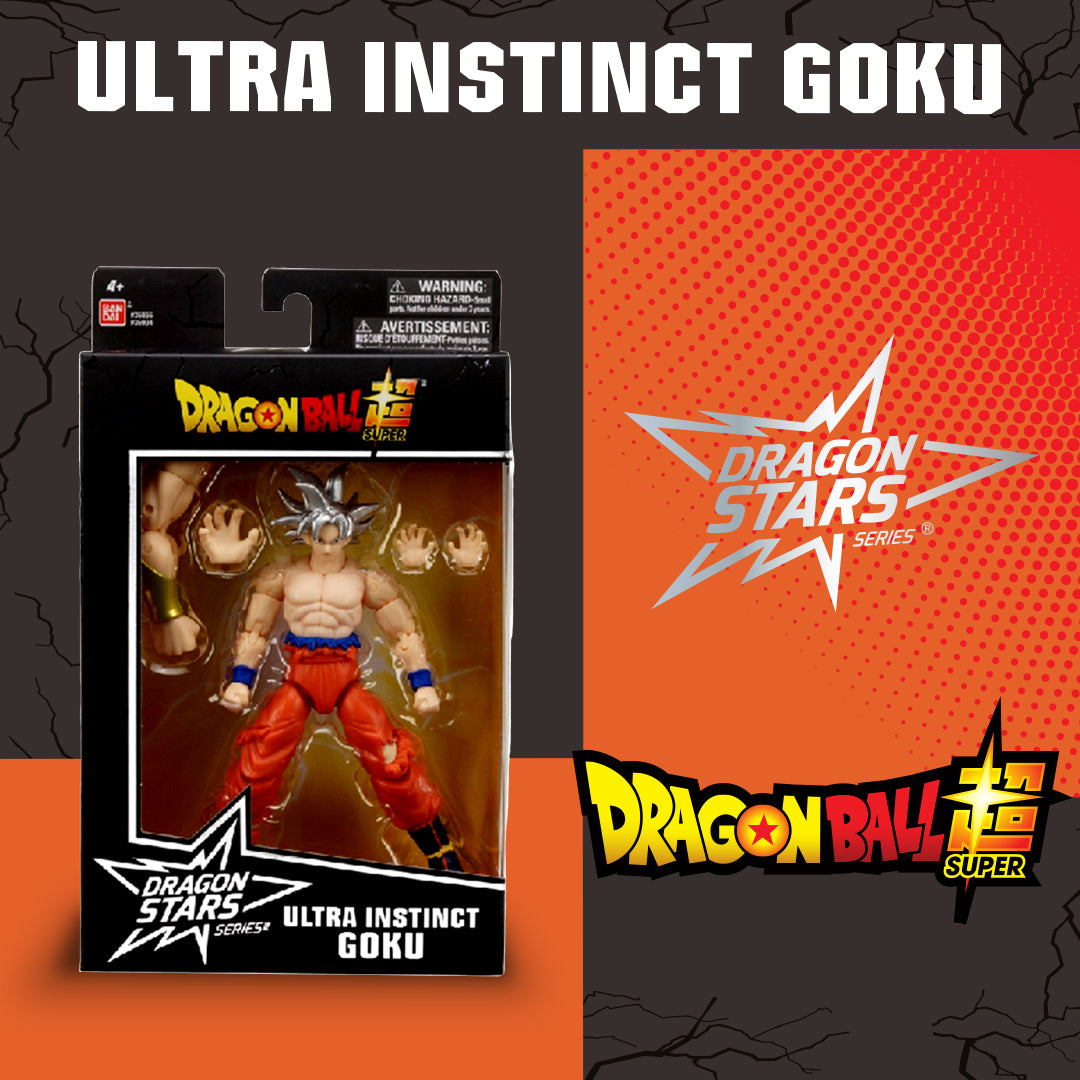 Dragonball Star Ultra Instinct Goku Action Figures  6.5 - Inches