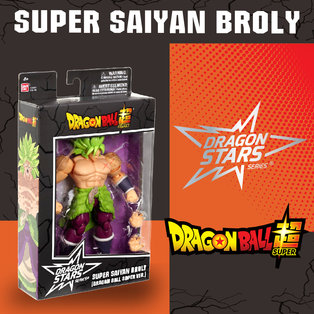 Dragonball Stars Super Saiyan Broly Action Figure 6.5 - Inch