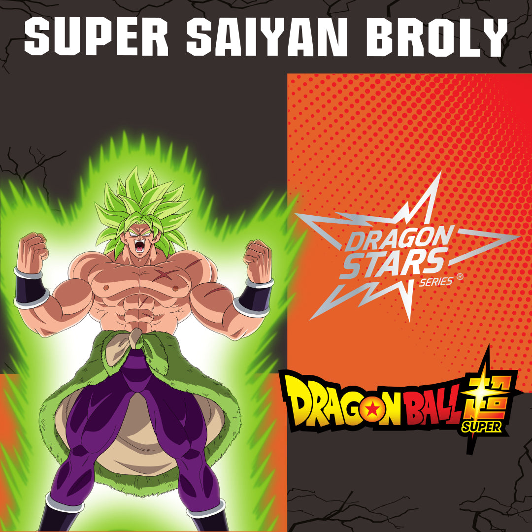 Dragonball Stars Super Saiyan Broly Action Figure 6.5 - Inch