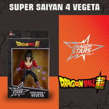 Dragonball Stars Super Saiyan 4 Vegeta Action Figures 6.5 Inch
