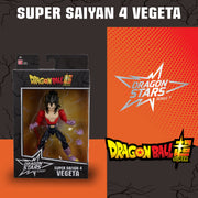 Dragonball Stars Super Saiyan 4 Vegeta Action Figures 6.5 Inch