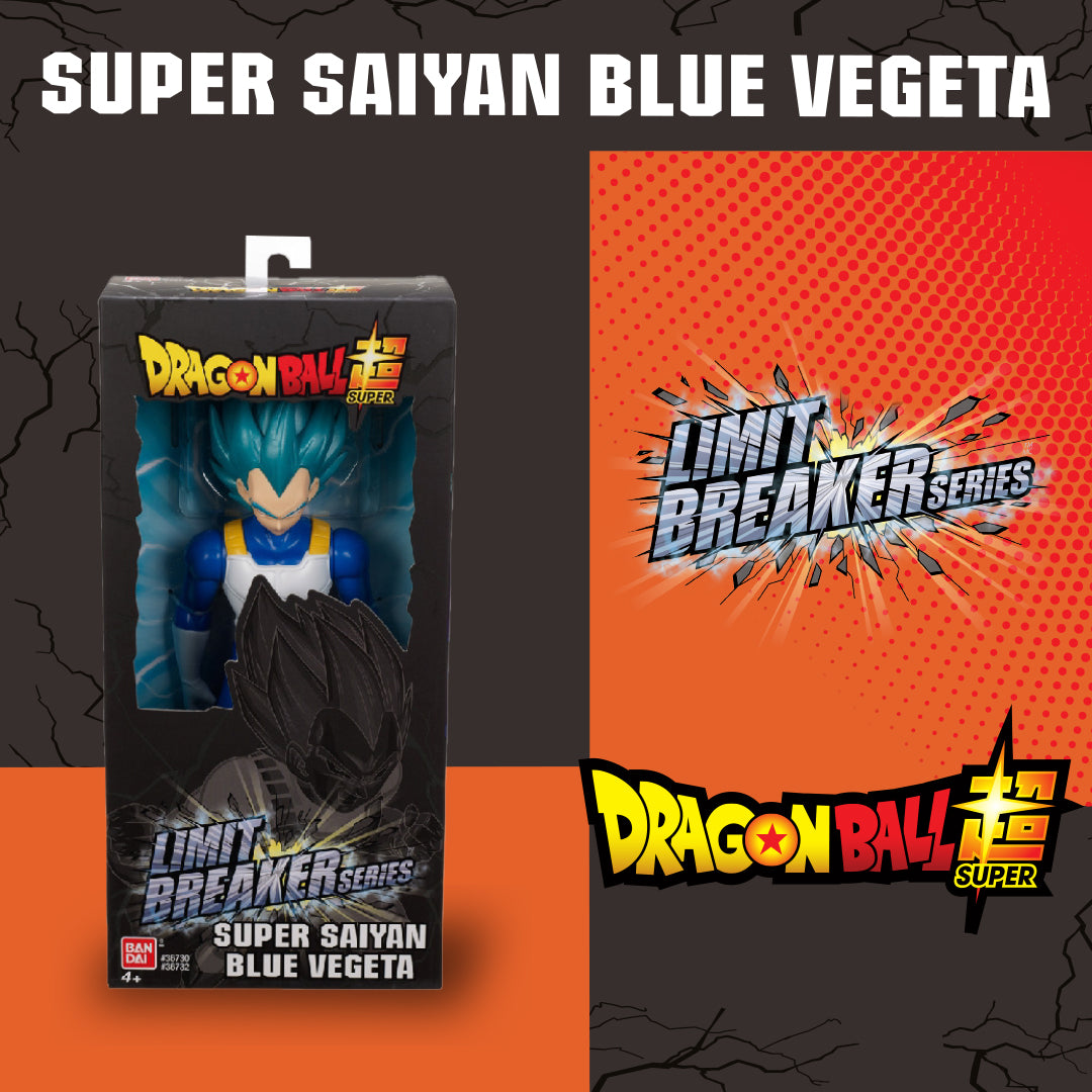 Dragonball Limit Breaker Series Vegeta Blue 12-inches Anime Action Figure Toys