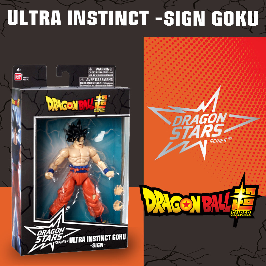Dragonball Stars Ultra Instnct Goku  Action Figure 6.5 - Inch