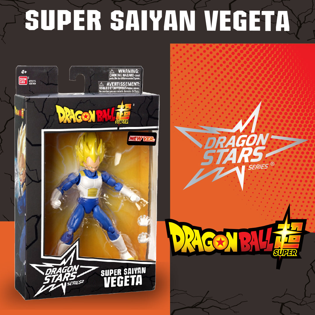 Dragonball Stars Super Saiyan Vegeta Action Figure 6.5 - Inch