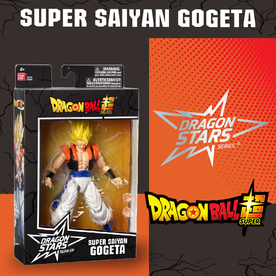 Dragonball Stars Super Saiyan Gogeta Action Figure 6.5 - Inch
