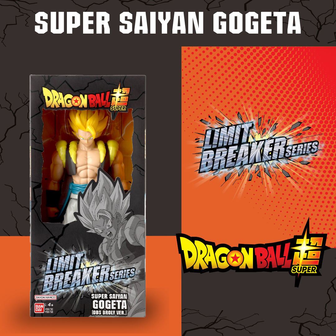 Dragonball Limit Breaker Series Saiyan Gogeta Action Figure 12 Inch