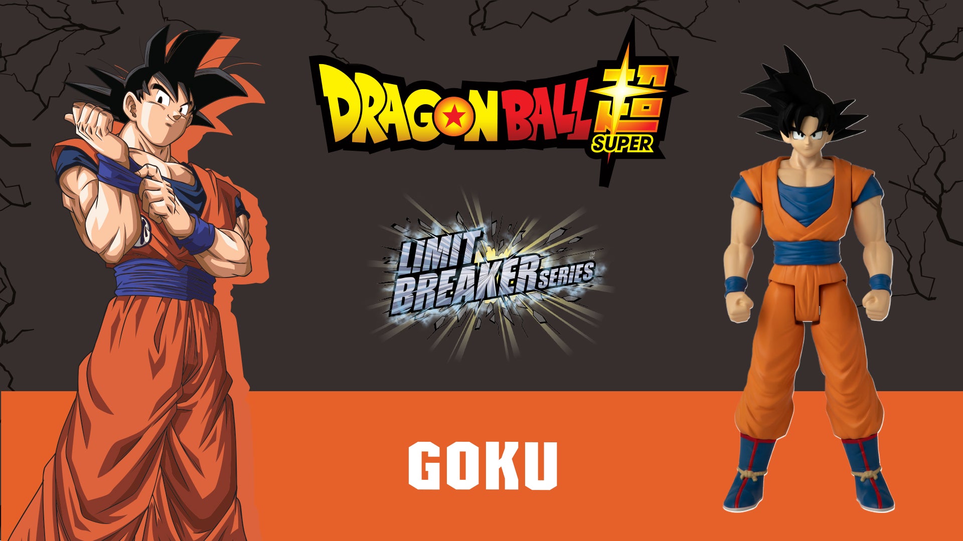 Dragonball L.Breaker Series Goku  Action Figure12 - Inch