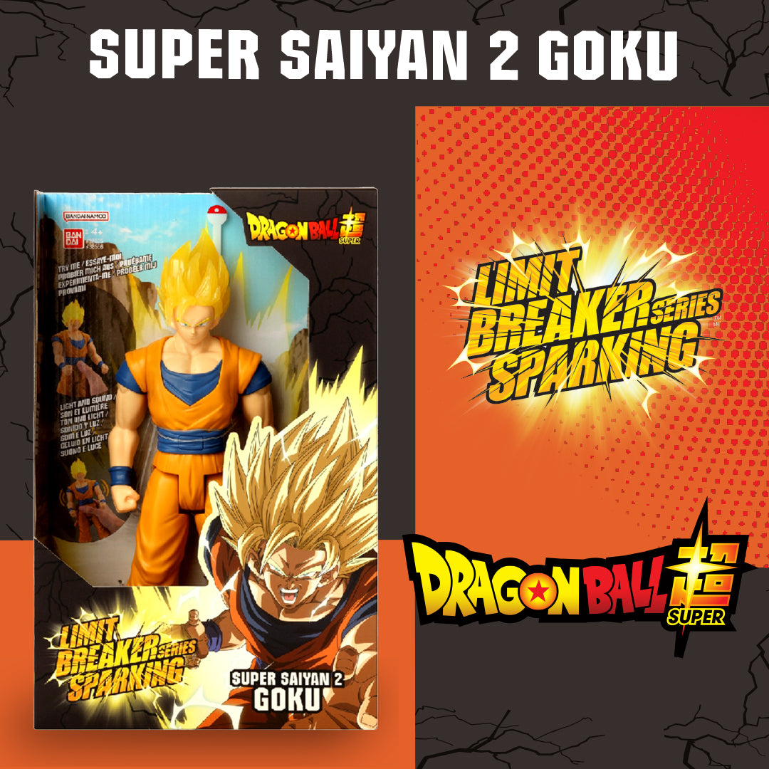 Dragonball Mega Jumbo Super Saiyan Goku Action Figure 13 - Inch