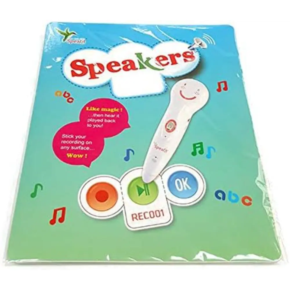 Speakit Audio Pen & Books Battery Operated