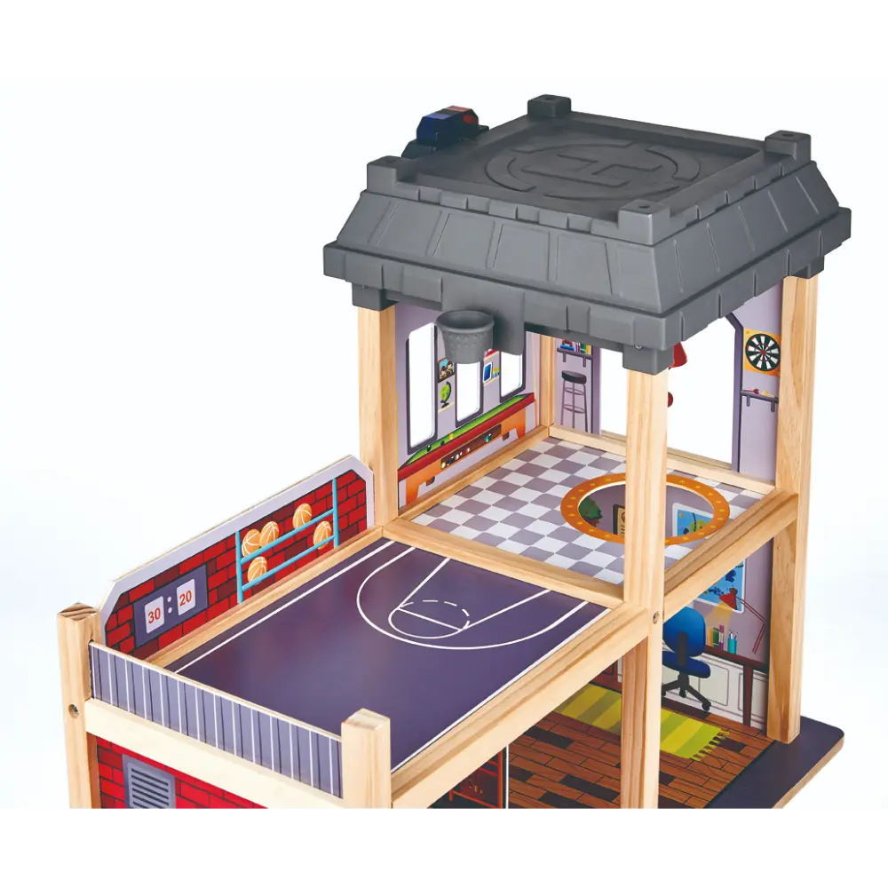 Hape City Fire Station Playset