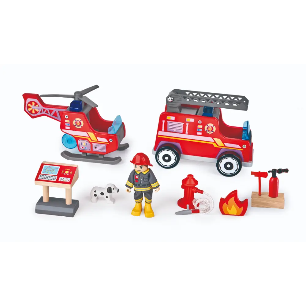 Hape City Fire Station Playset