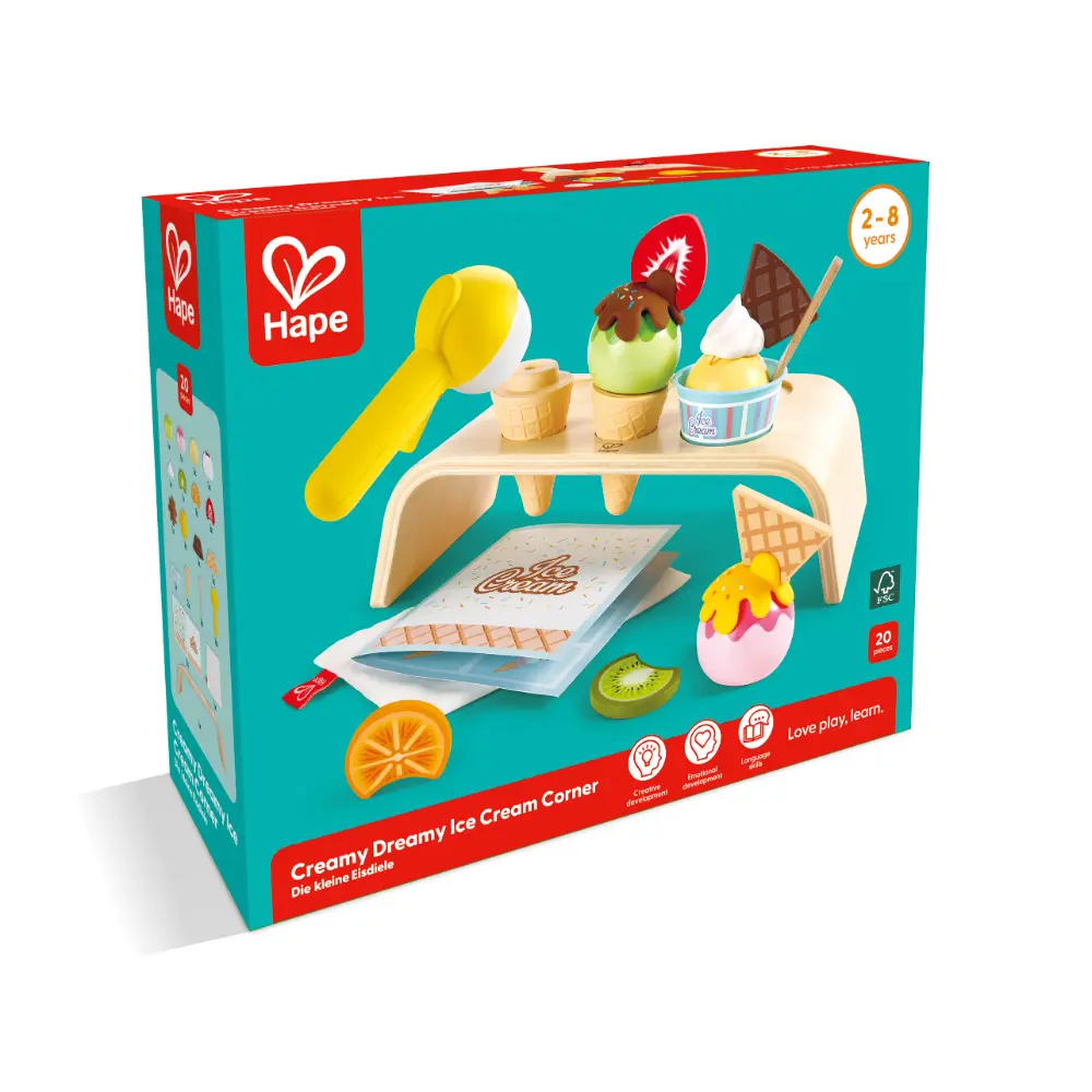 Hape Creamy Dreamy Ice Cream Corner