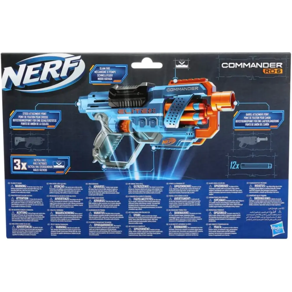 Nerf Elite 2.0 Commander Rc 6