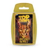 Top Trumps Awesome Animals Portable Educational Card Game