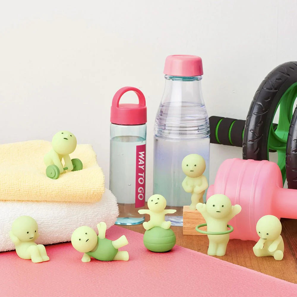 Smiski Glow In the Dark Exercising Series