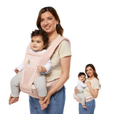 Ergobaby Alta Hip Seat Baby Carrier Pink Quartz Ergonomic Convertible Carrier