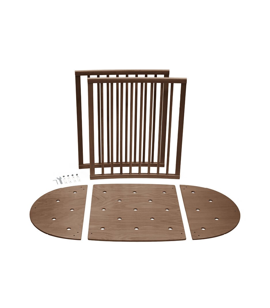 Stokke Sleepi Bed Extension V3 Warm Brown Kit for Baby Crib