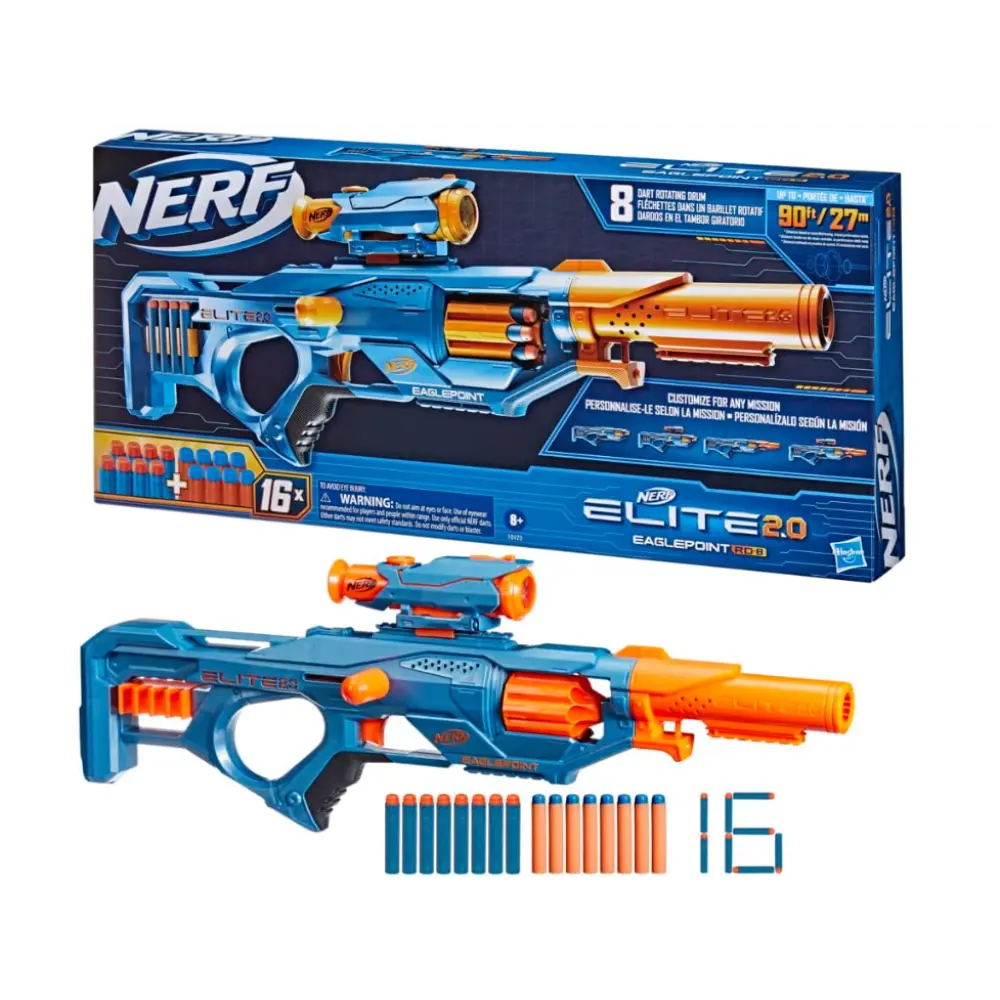 NERF ELITE 2.0 EAGLEPOINT RD8
