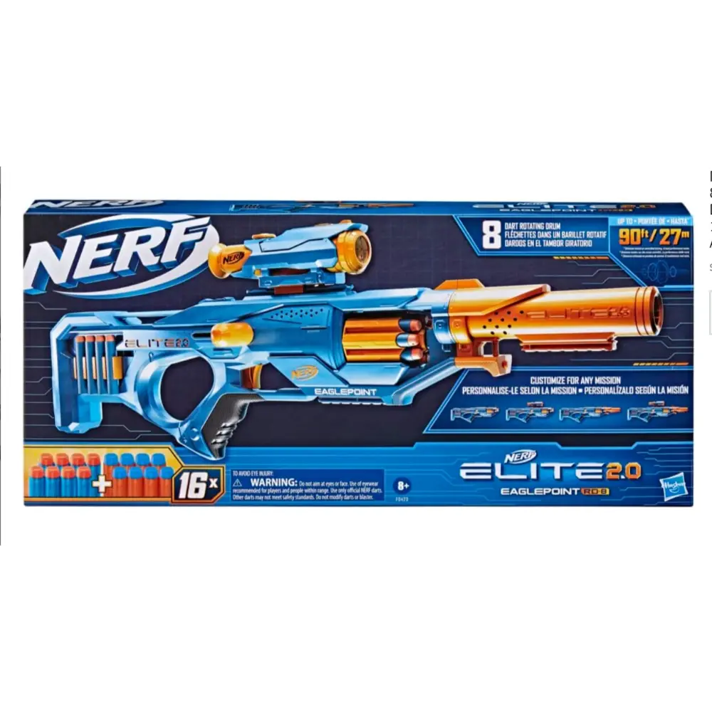 NERF ELITE 2.0 EAGLEPOINT RD8