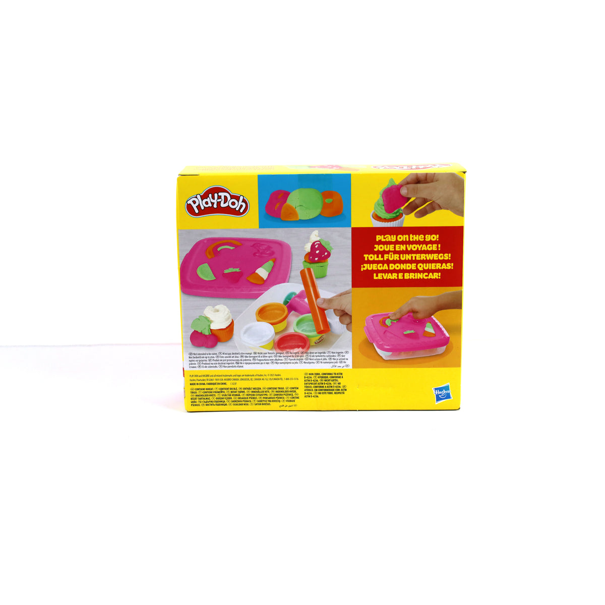 Play-Doh Create 'n Go Creative Play Set Assorted Portable Modeling Compound Kit for Kids