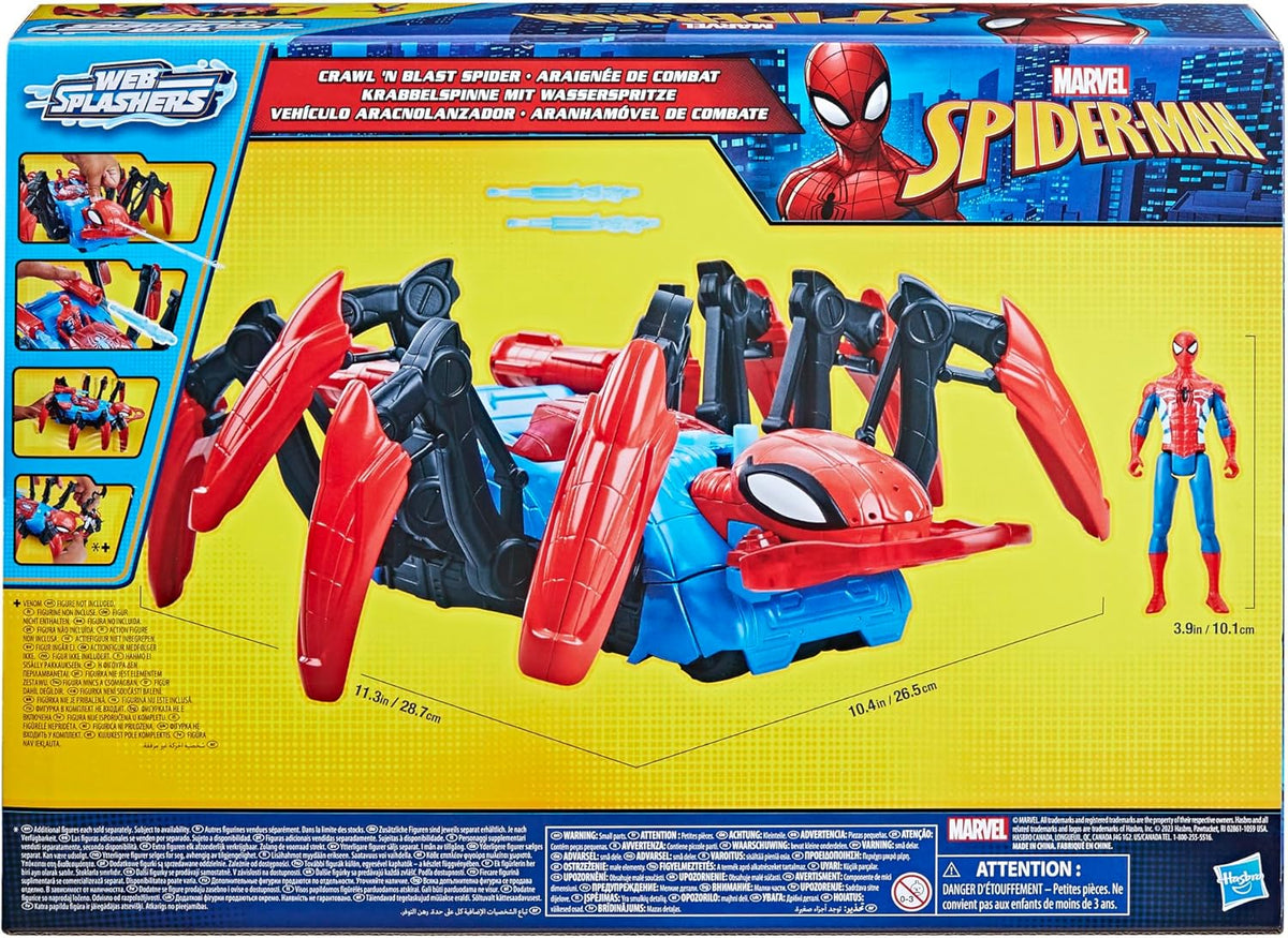 Marvel Spiderman Crawl N Blast Spider