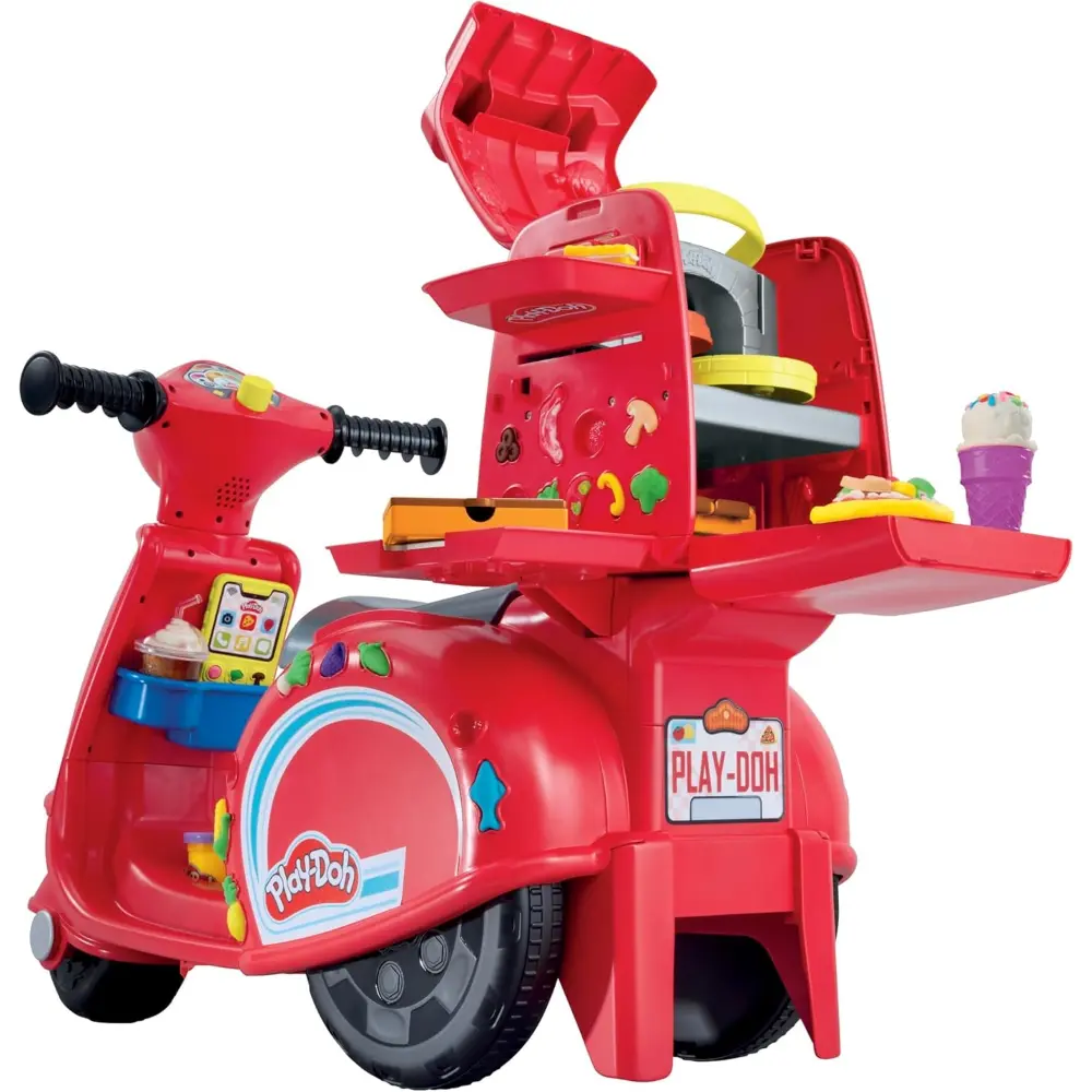 Playdoh Pizza Delivery Scooter Playset