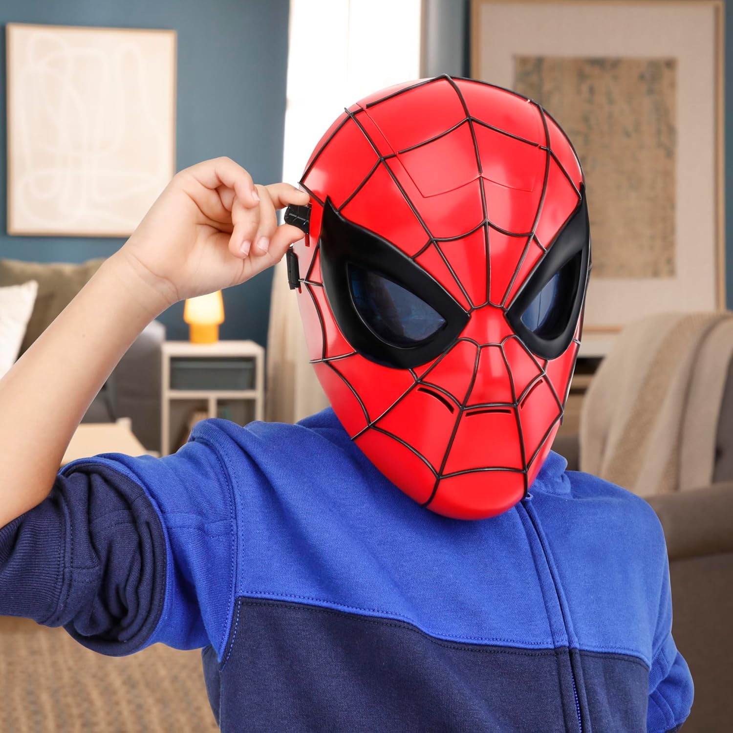Marvel Spiderman Mask Glow