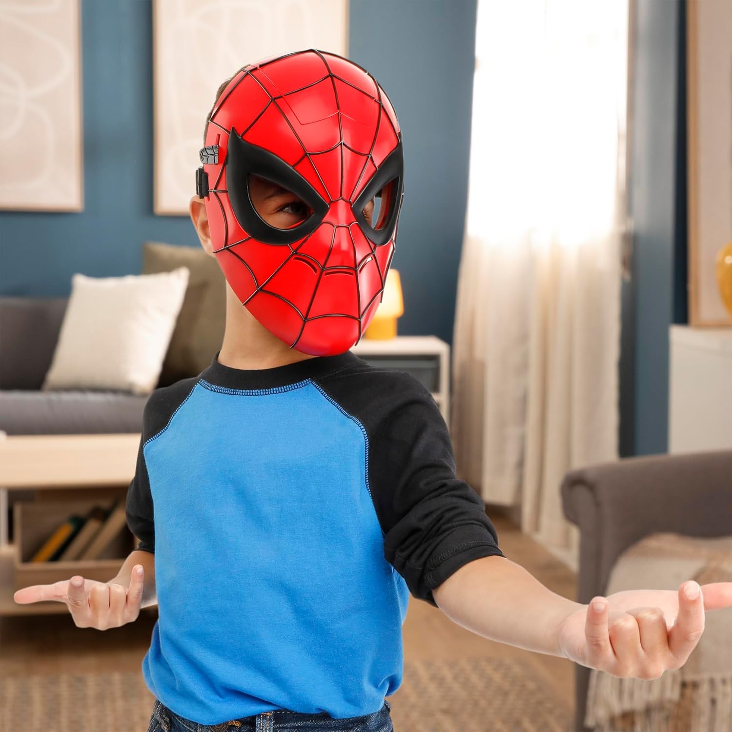 Marvel Spiderman Mask Glow