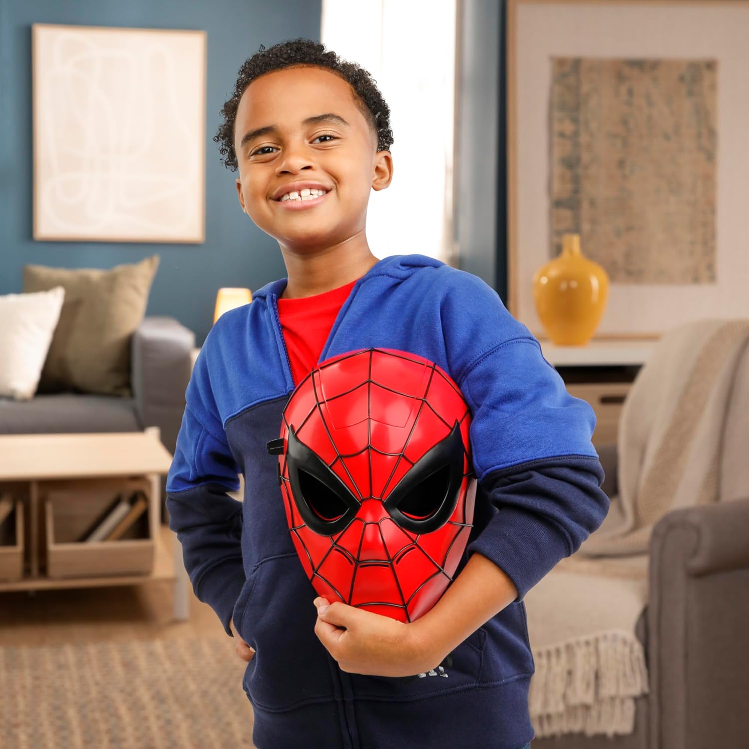 Marvel Spiderman Mask Glow