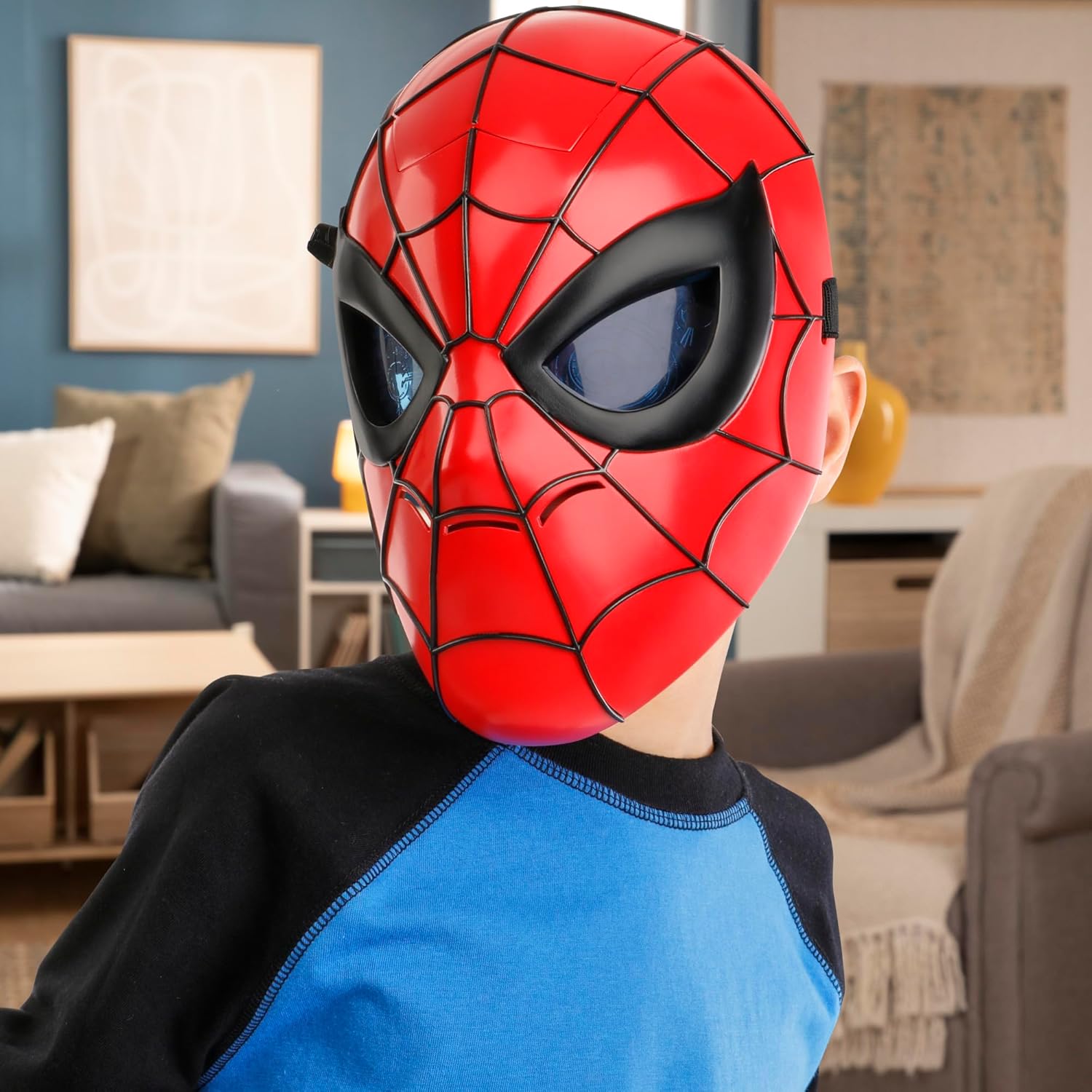 Marvel Spiderman Mask Glow
