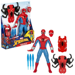 Marvel Spiderman Thwip Blast Action Figure 11-Inches
