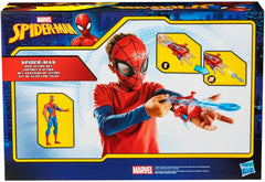 Marvel Spiderman Web Action Set  3-in-1 Spiderman Mask, Web Slinger & 6-Inch Figure