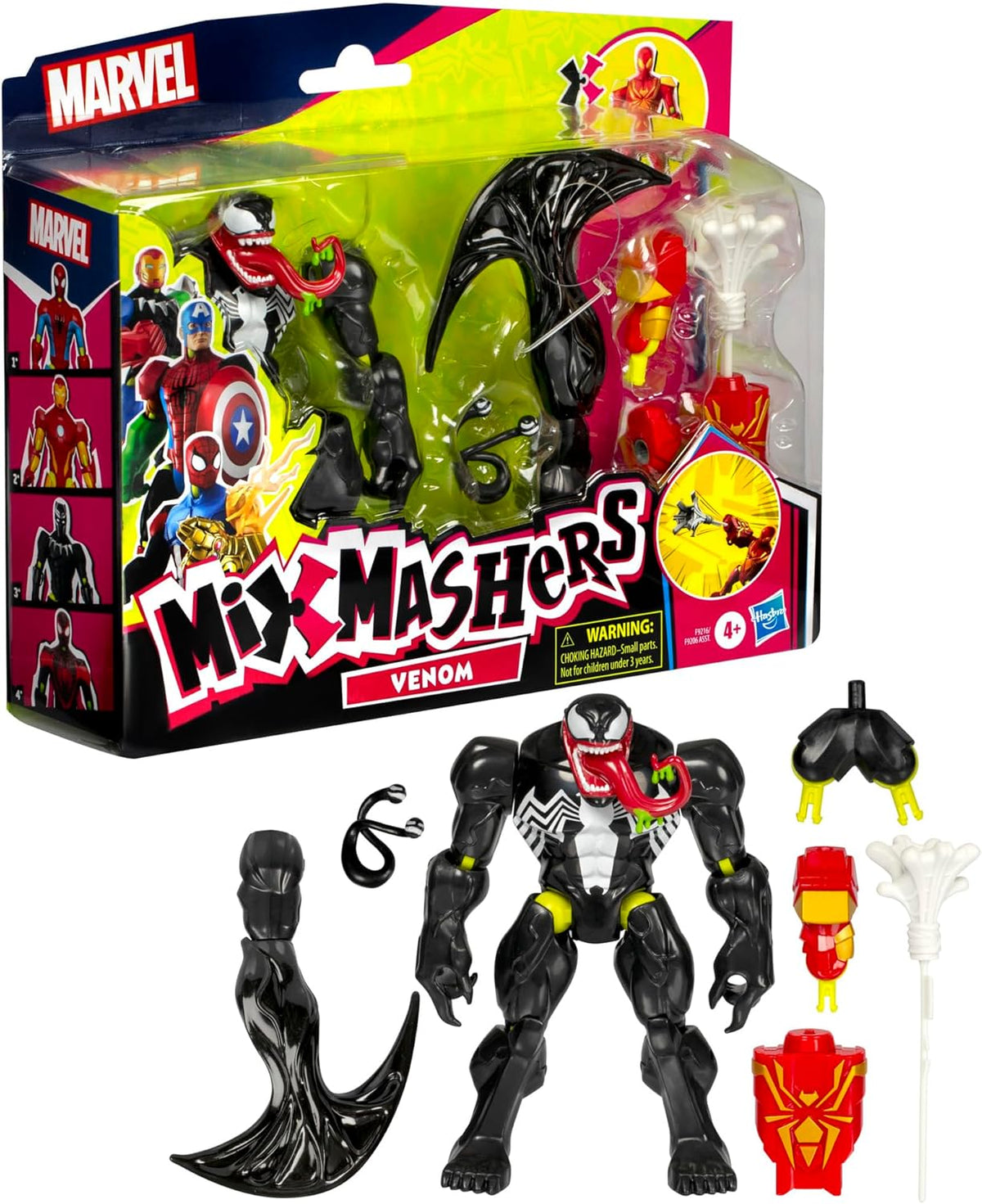 Marvel Spiderman Mixmashers Venom Action Figure