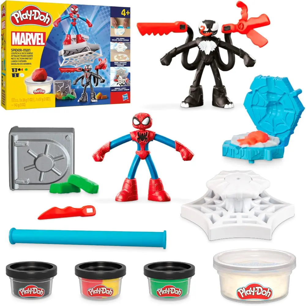 Spider-Man Battle  Superhero Action Figure with Accessories Toys for Kids