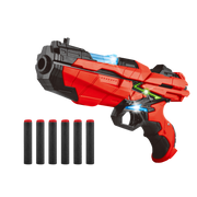Power Joy Shooterz X-Blaster 4 Battery-Operated Foam Dart Blaster with Lights for Kids