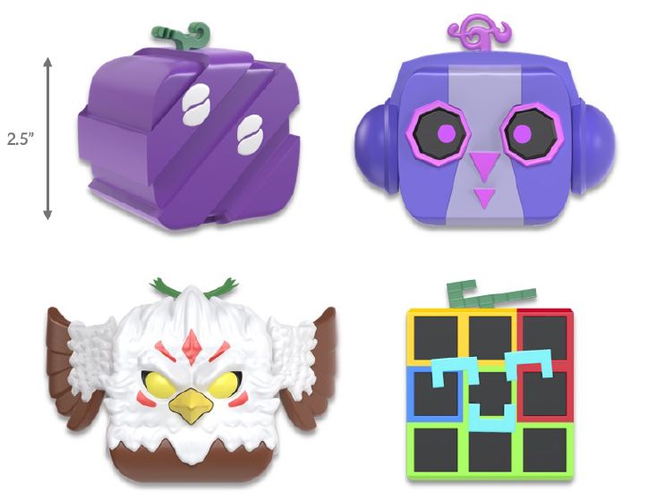 Blox Fruits Minifigure 4-Pack Series 3 Collectible Figures