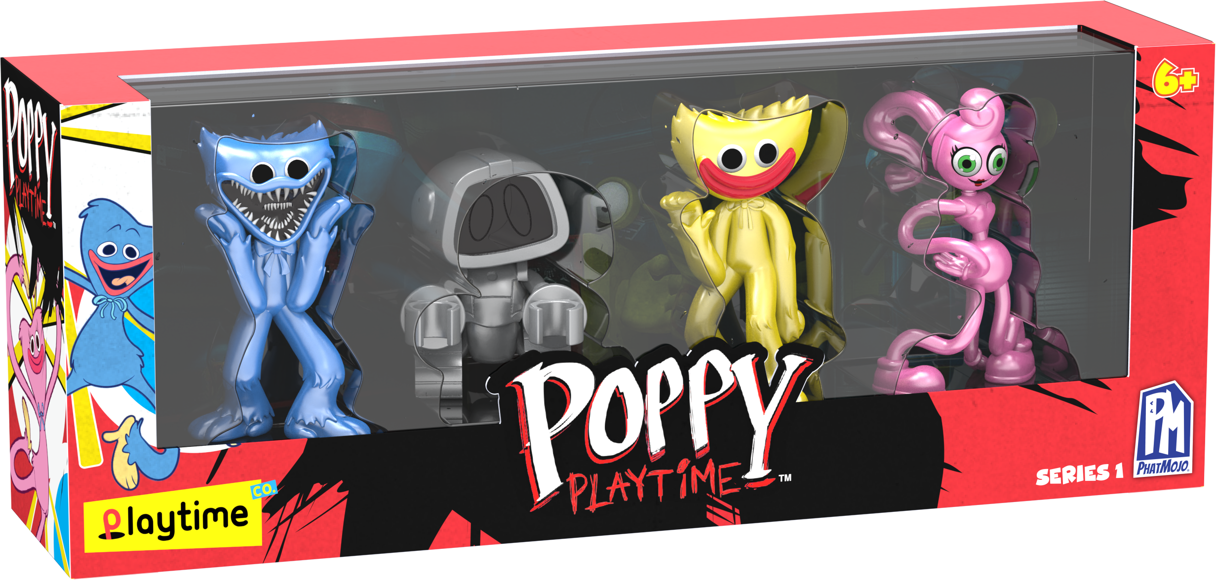 Poppy Playtime 4 Figure Pack 3 - Inches