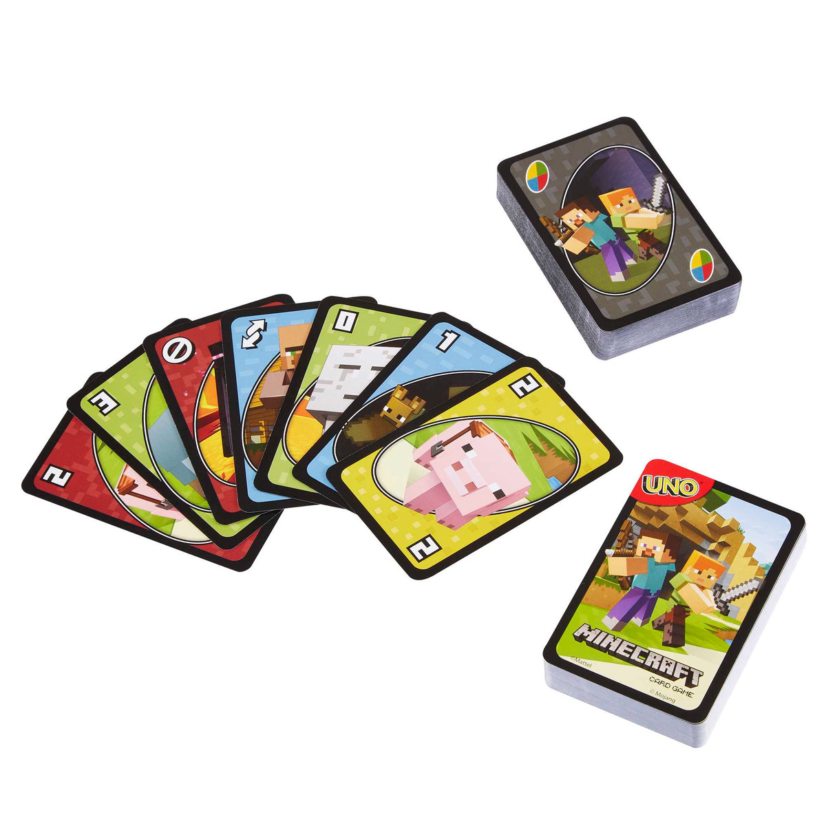 UNO Minecraft Card Game - Family & Kids Card Game