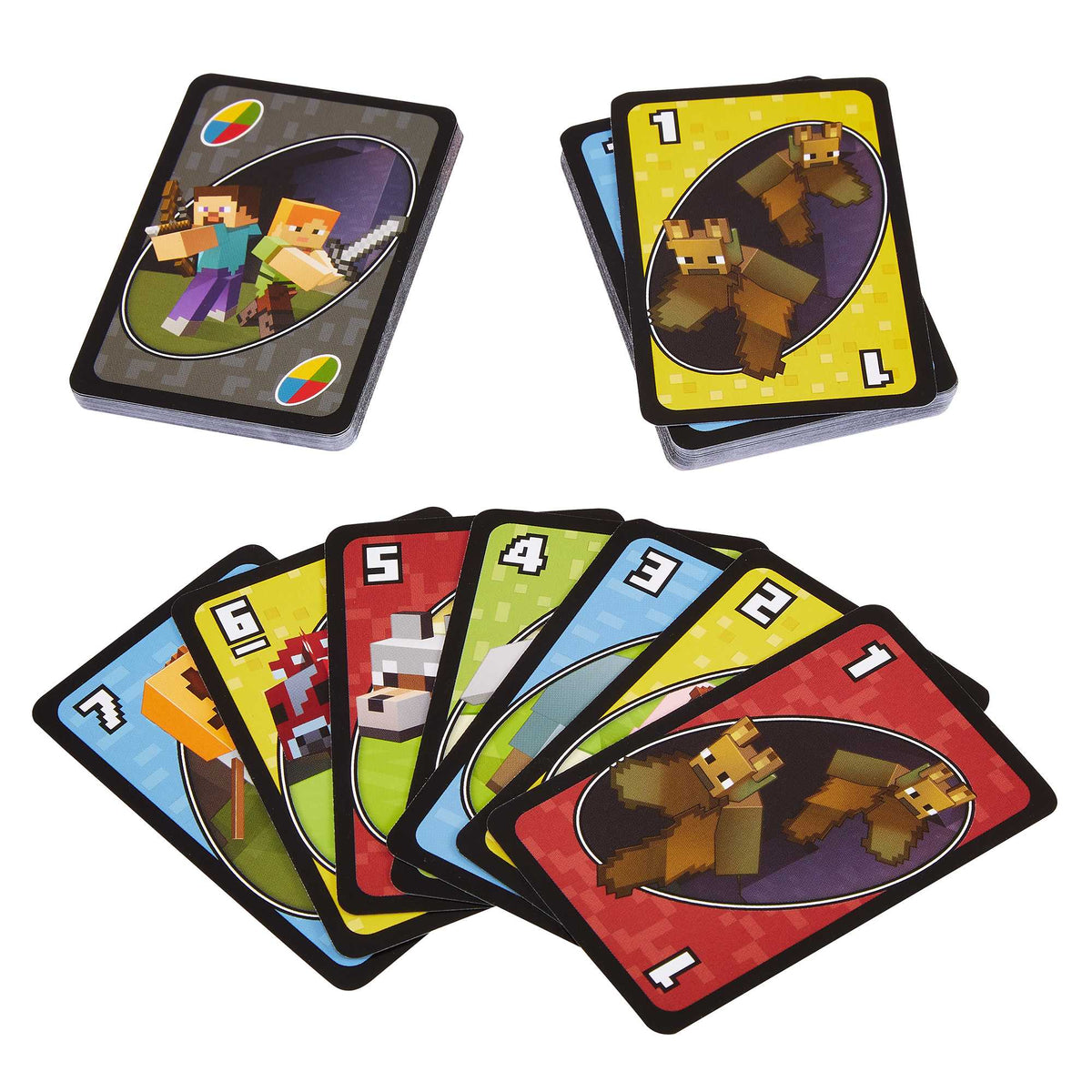 UNO Minecraft Card Game - Family & Kids Card Game