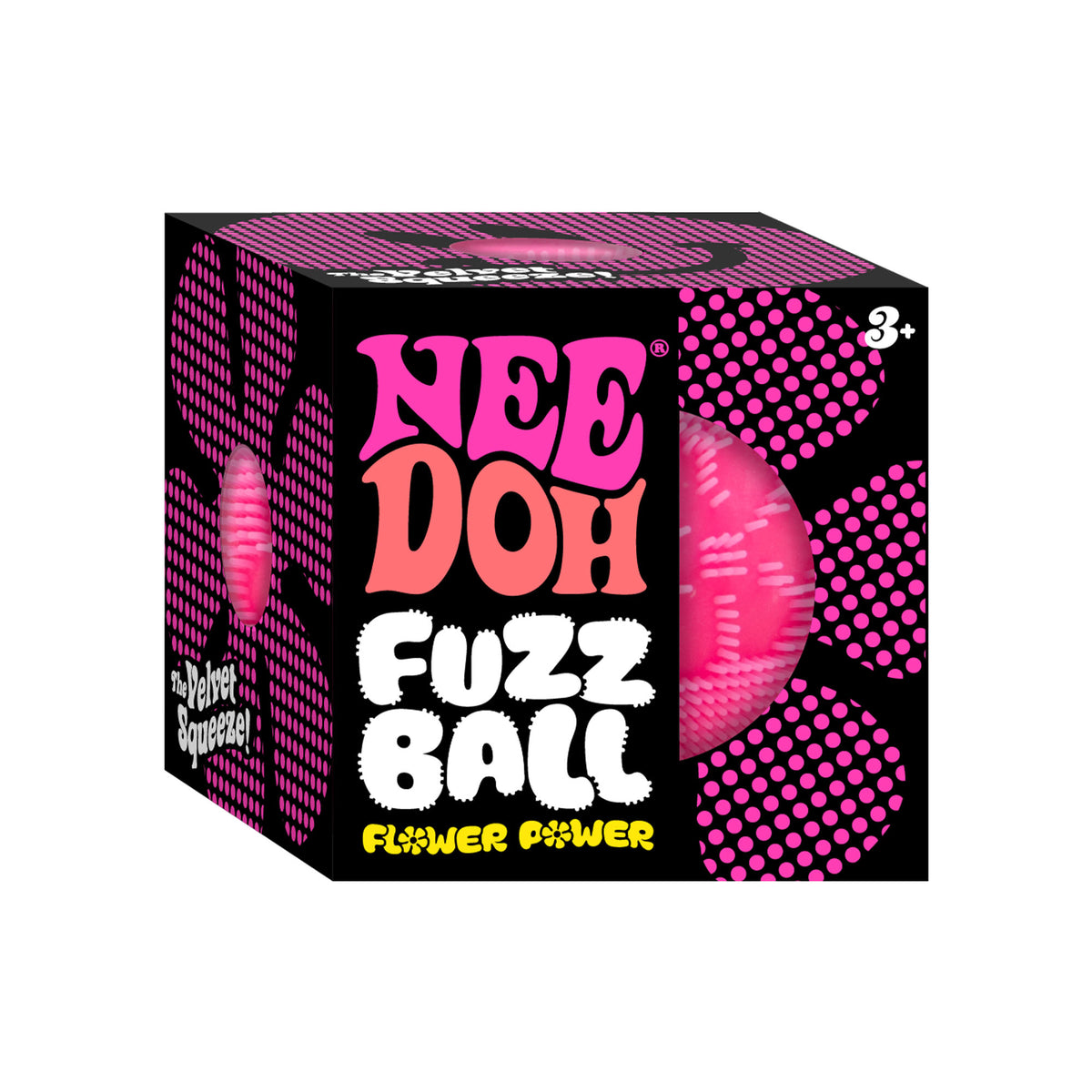 NeeDoh Fuzzball Flower Power