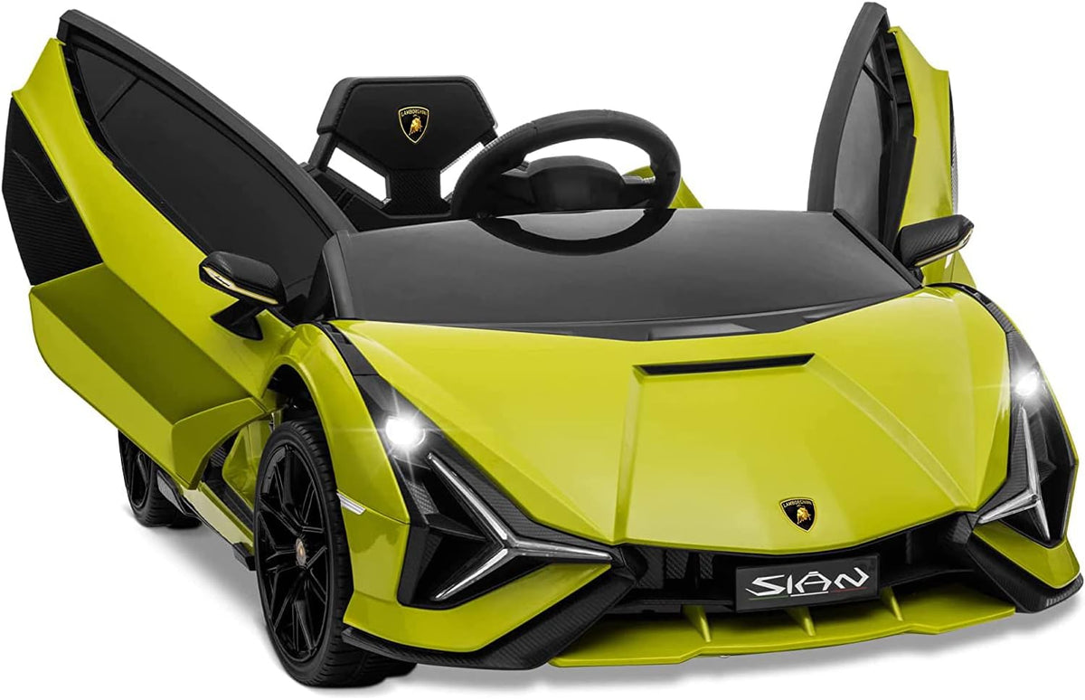 Factual Lamborghini Sian 2 Seater Kids Ride-On Battery Operated