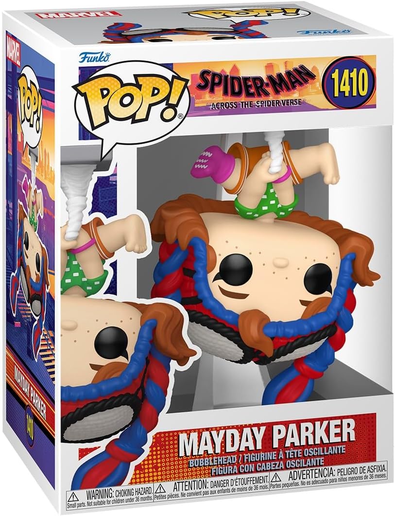 Funko Pop Marvel Spider-Man Mayday Parker Superhero Collectible Toy for Kids