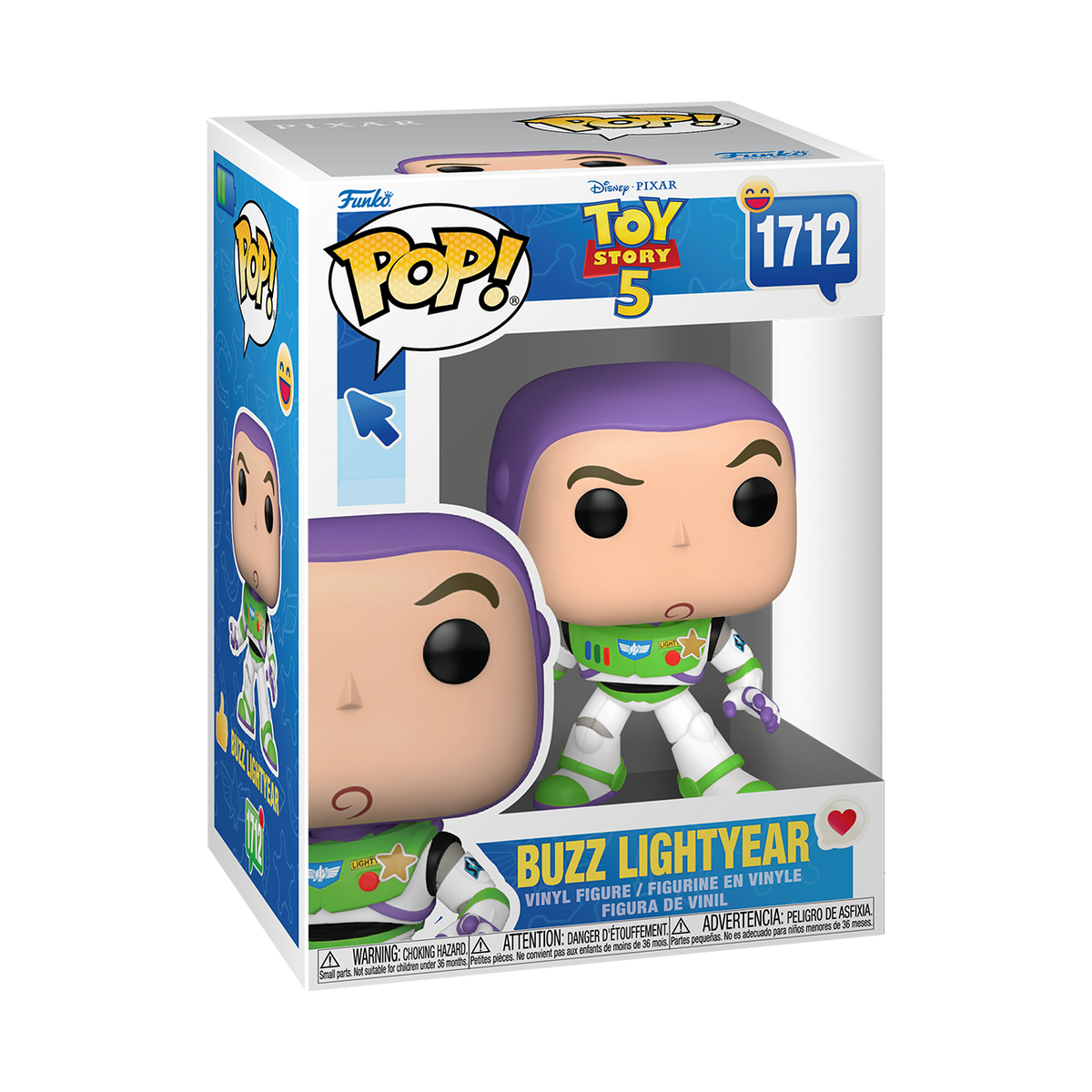 Funko Pop Disney Toy Story 5 Buzz Lightyear Collectible Figure for Kids