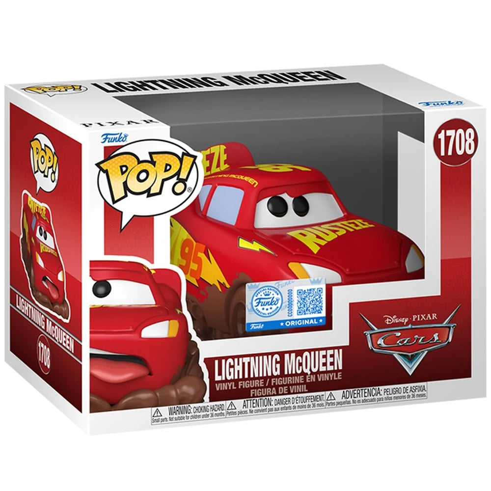 Funko Pop! Disney Pixar Cars Lightning McQueen Vinyl Figure